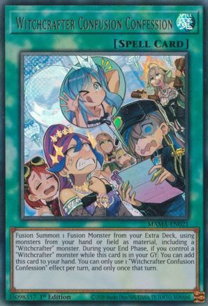 Image of Witchcrafter Confusion Confession [MAMA-EN021] Ultra Rare