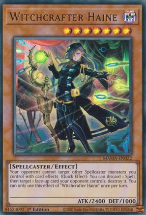 Image of Witchcrafter Haine [MAMA-EN022] Ultra Rare