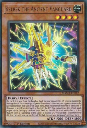 Image of Kelbek the Ancient Vanguard [MAMA-EN027] Ultra Rare