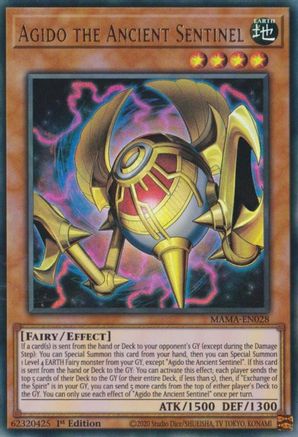Image of Agido the Ancient Sentinel [MAMA-EN028] Ultra Rare