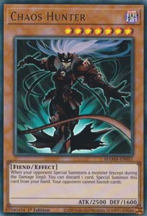 Image of Chaos Hunter [MAMA-EN051] Ultra Rare