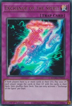 Image of Exchange of the Spirit [MAMA-EN032] Ultra Rare
