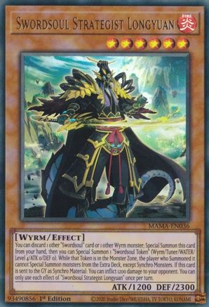 Image of Swordsoul Strategist Longyuan [MAMA-EN036] Ultra Rare