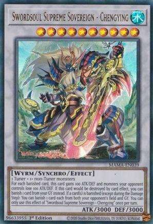Image of Swordsoul Supreme Sovereign - Chengying [MAMA-EN039] Ultra Rare