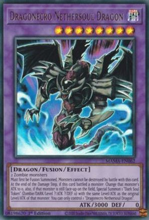 Image of Dragonecro Nethersoul Dragon [MAMA-EN062] Ultra Rare