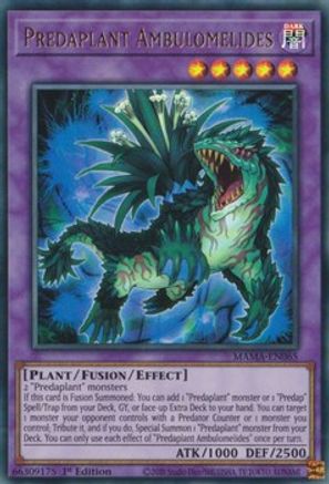 Image of Predaplant Ambulomelides [MAMA-EN065] Ultra Rare