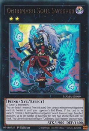 Image of Onibimaru Soul Sweeper [MAMA-EN069] Ultra Rare