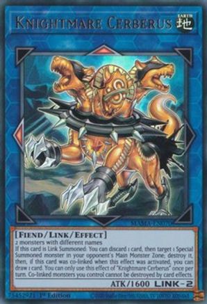 Image of Knightmare Cerberus [MAMA-EN070] Ultra Rare