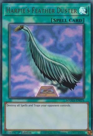 Image of Harpie's Feather Duster [MAMA-EN076] Ultra Rare