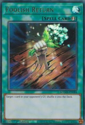Image of Foolish Return [MAMA-EN084] Ultra Rare