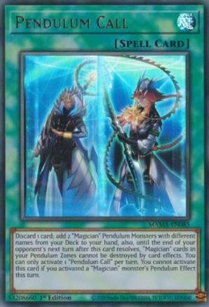 Image of Pendulum Call [MAMA-EN085] Ultra Rare
