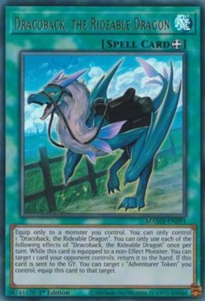 Image of Dracoback, the Rideable Dragon [MAMA-EN091] Ultra Rare