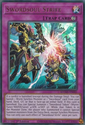 Image of Swordsoul Strife [MAMA-EN045] Ultra Rare