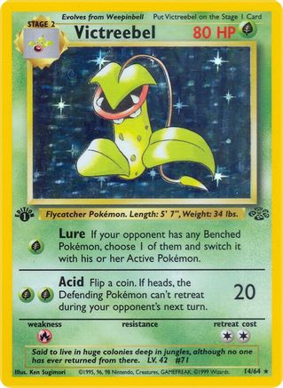 Image of Victreebel (14/64) [Jungle 1st Edition]