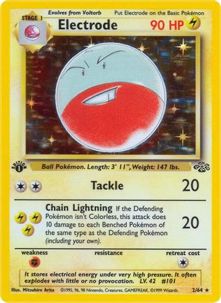 Image of Electrode (2/64) [Jungle 1st Edition]