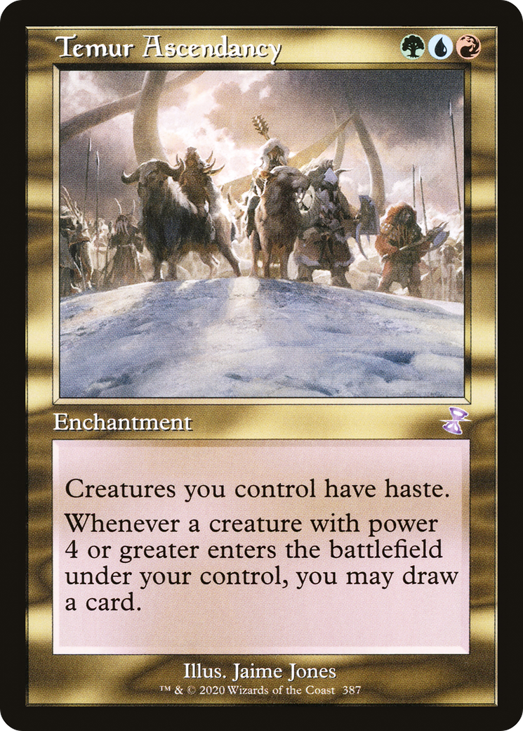 Image of Temur Ascendancy (Timeshifted) [Time Spiral Remastered]