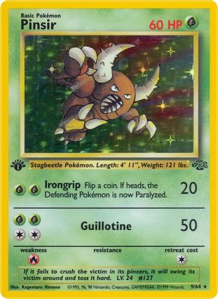 Image of Pinsir (9/64) [Jungle 1st Edition]