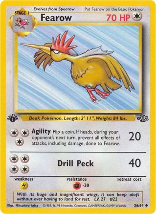 Image of Fearow (36/64) [Jungle 1st Edition]