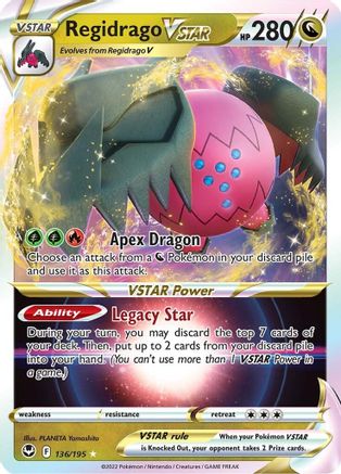Image of Regidrago VSTAR (136/195) [Sword & Shield: Silver Tempest]