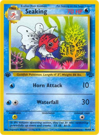 Image of Seaking (46/64) [Jungle 1st Edition]