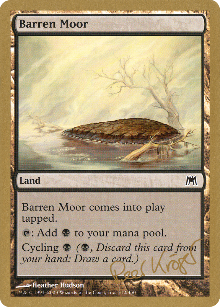 Image of Barren Moor (Peer Kroger) [World Championship Decks 2003]
