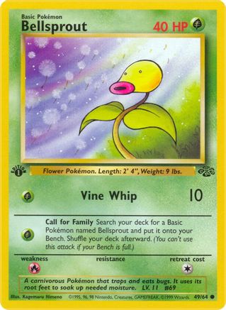 Image of Bellsprout (49/64) [Jungle 1st Edition]