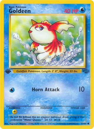 Image of Goldeen (53/64) [Jungle 1st Edition]