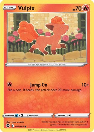 Image of Vulpix (017/195) [Sword & Shield: Silver Tempest]