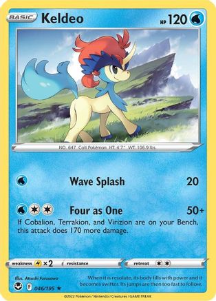Image of Keldeo (046/195) [Sword & Shield: Silver Tempest]