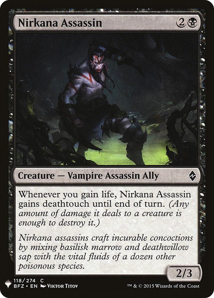 Image of Nirkana Assassin [Mystery Booster]