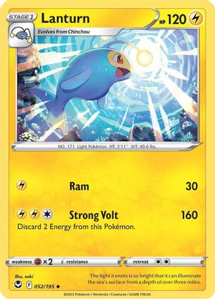 Image of Lanturn (052/195) [Sword & Shield: Silver Tempest]