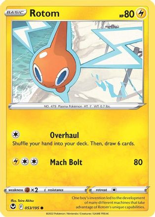 Image of Rotom (053/195) [Sword & Shield: Silver Tempest]
