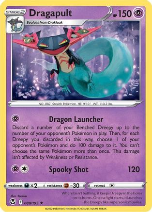 Image of Dragapult (089/195) [Sword & Shield: Silver Tempest]