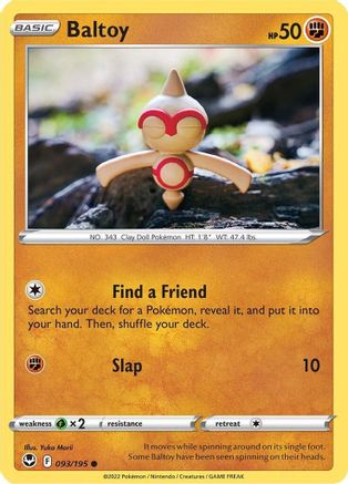 Image of Baltoy (093/195) [Sword & Shield: Silver Tempest]