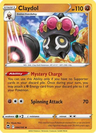 Image of Claydol (094/195) [Sword & Shield: Silver Tempest]