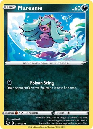 Image of Mareanie (114/195) [Sword & Shield: Silver Tempest]