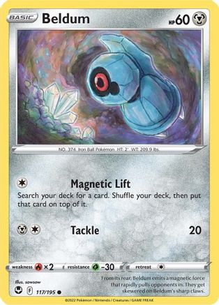 Image of Beldum (117/195) [Sword & Shield: Silver Tempest]