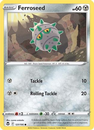 Image of Ferroseed (121/195) [Sword & Shield: Silver Tempest]