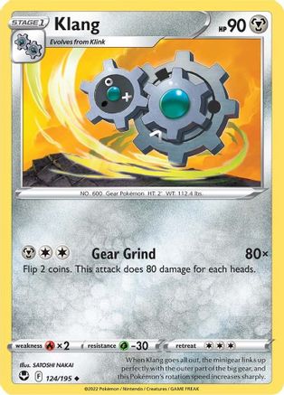 Image of Klang (124/195) [Sword & Shield: Silver Tempest]