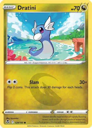Image of Dratini (129/195) [Sword & Shield: Silver Tempest]