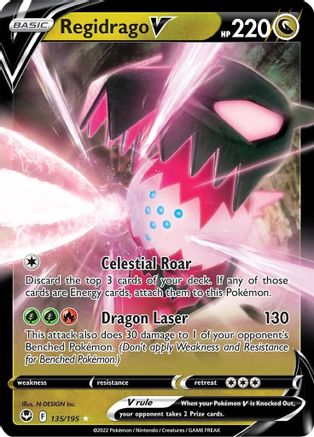 Image of Regidrago V (135/195) [Sword & Shield: Silver Tempest]