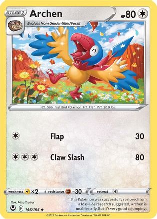 Image of Archen (146/195) [Sword & Shield: Silver Tempest]