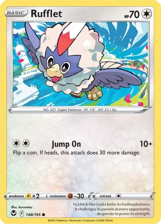Image of Rufflet (148/195) [Sword & Shield: Silver Tempest]