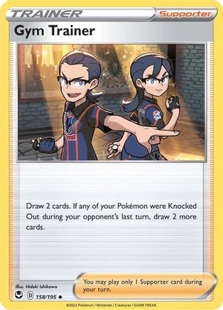Image of Gym Trainer (158/195) [Sword & Shield: Silver Tempest]