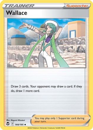 Image of Wallace (166/195) [Sword & Shield: Silver Tempest]