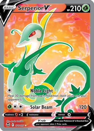 Image of Serperior V (170/195) [Sword & Shield: Silver Tempest]