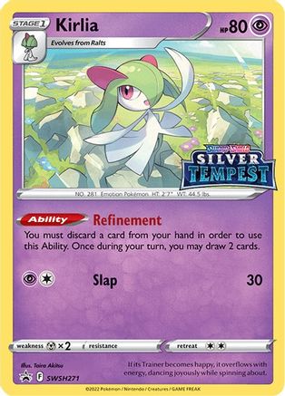 Image of Kirlia (SWSH271) (Prerelease) [Sword & Shield: Black Star Promos]