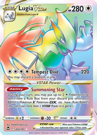 Image of Lugia VSTAR (202/195) [Sword & Shield: Silver Tempest]