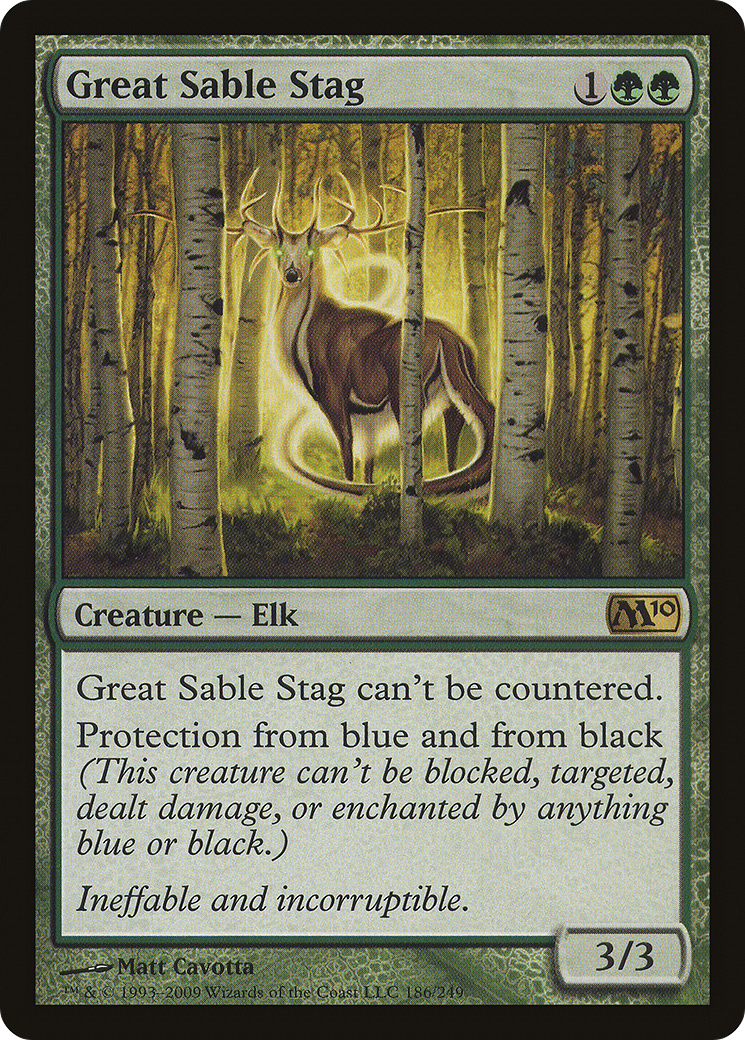Image of Great Sable Stag [Magic 2010]