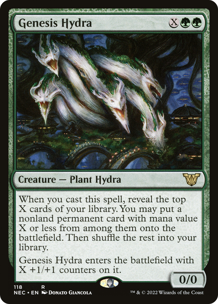 Image of Genesis Hydra [Kamigawa: Neon Dynasty Commander]